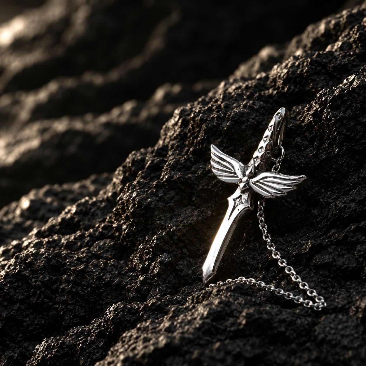 クラウ・ソラス チェーンピアス1枚目の画像